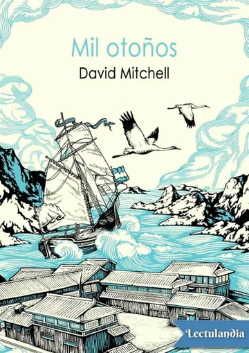 Mil otoños de David Mitchell, portada del libro