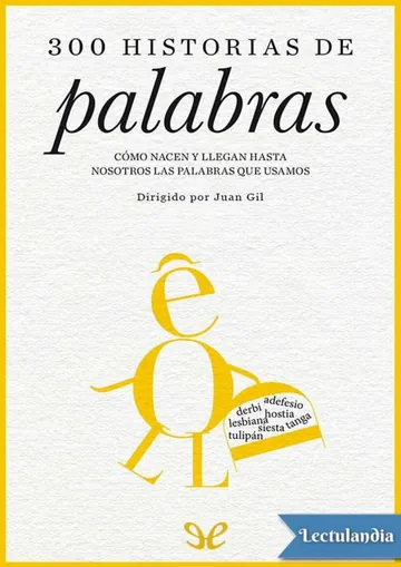 300 historias de palabras de Juan Gil, portada del libro