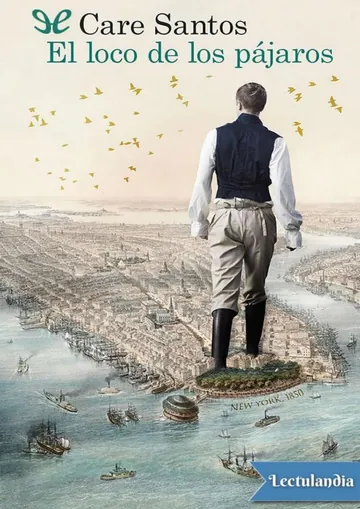 El loco de los pájaros de Care Santos, portada del libro