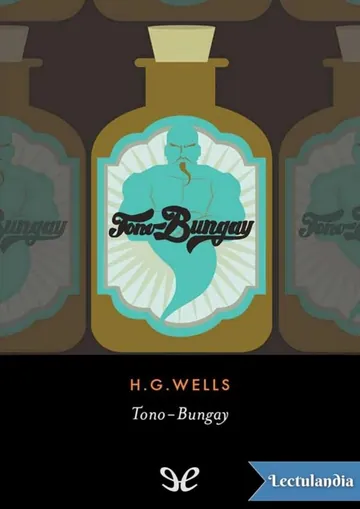 Tono-Bungay de H. G. Wells, portada del libro