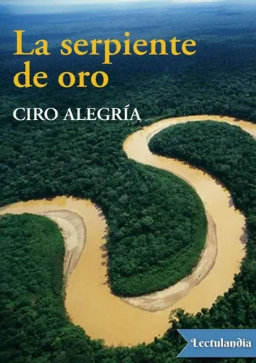 La serpiente de oro de Ciro Alegría, portada del libro