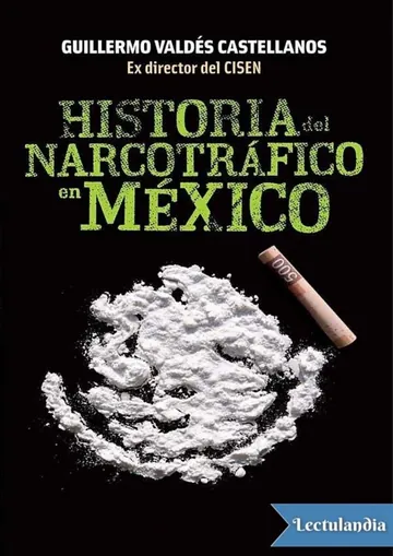 Historia del narcotráfico en México de Guillermo Valdés Castellanos, portada del libro
