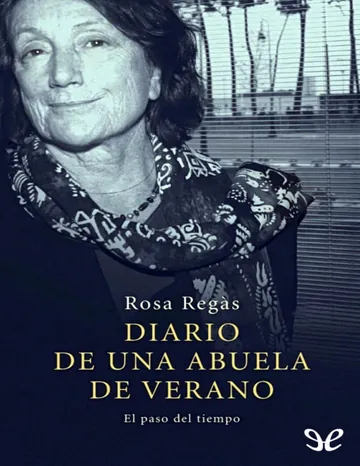 Diario de una abuela de verano de Rosa Regas, portada del libro