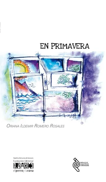 En primavera de Oriana Ildemir Romero Rosales, portada del libro