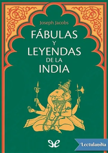 Fábulas y leyendas de la India de Joseph Jacobs, portada del libro