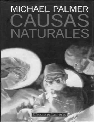 Causas naturales de Michael Palmer, portada del libro