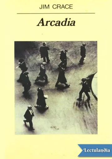 Arcadia de Jim Crace, portada del libro