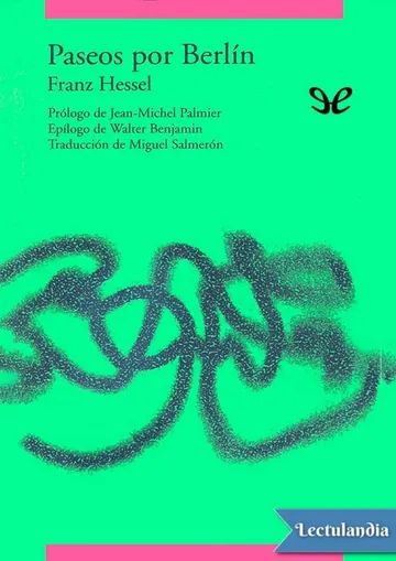 Paseos por Berlín de Franz Hessel, portada del libro
