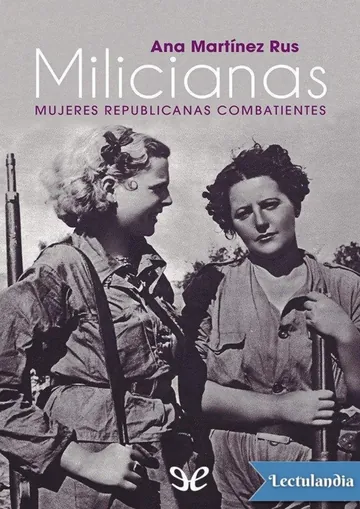 Milicianas de Ana Martínez Rus, portada del libro