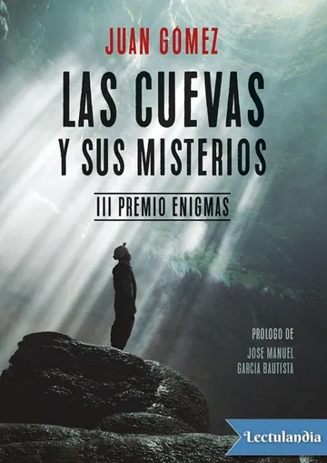 Las cuevas y sus misterios de Juan Gómez, portada del libro