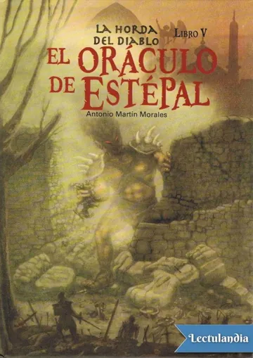El oráculo de Estépal de Antonio Martín Morales, portada del libro