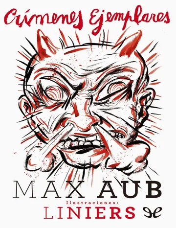 Crímenes ejemplares (ilustrado) de Max Aub, portada del libro