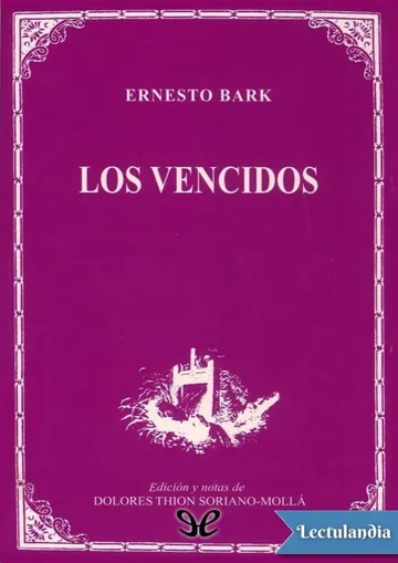 Los vencidos de Ernesto Bark, portada del libro