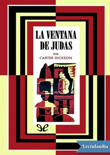 La ventana de Judas de Carter Dickson, portada del libro