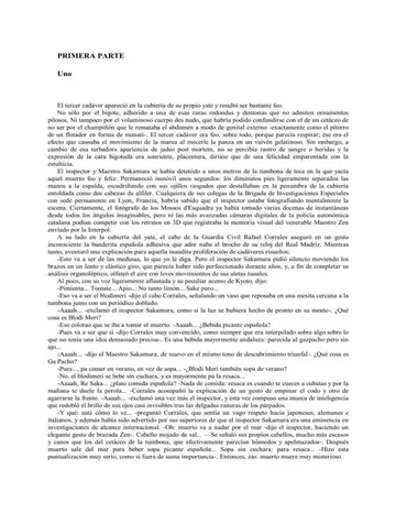 Sakamura Corrales y los muertos rientes de Pablo Tusset, portada del libro