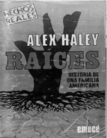 Raíces de Alex Haley, portada del libro