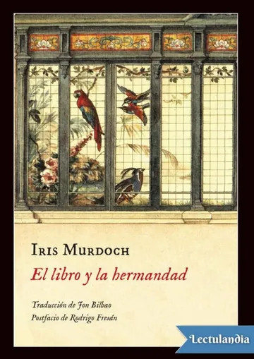 El libro y la hermandad de Iris Murdoch, portada del libro