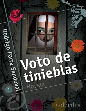 Voto de tinieblas de Rodrigo Parra Sandoval, portada del libro