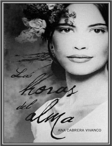 Las horas del alma de Ana Cabrera Vivanco, portada del libro