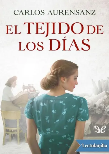 El tejido de los días de Carlos Aurensanz, portada del libro