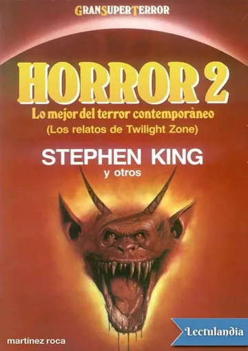 Horror 2 de Stephen King y otros, portada del libro