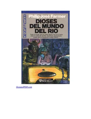 Mundo Rio 5, Dioses Del Mundo Del R de Philip José Farmer, portada del libro