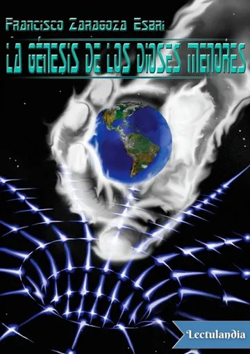 La génesis de los dioses menores de Francisco Zaragoza Esbrí, portada del libro