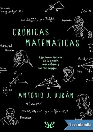 Crónicas matemáticas de Antonio J. Durán Guardeño, portada del libro