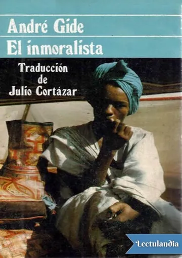 El inmoralista de André Gide, portada del libro