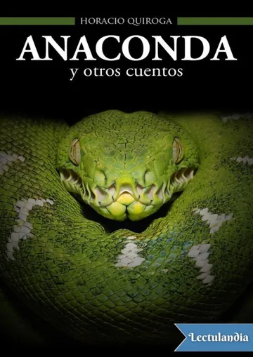 Anaconda y otros cuentos de Horacio Quiroga, portada del libro