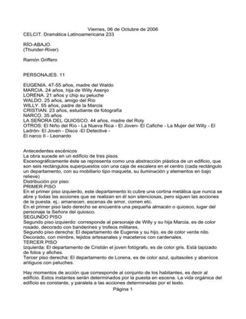 (dla233. Río abajo - Ramon Griffero - Bloc de notas) de abosio, portada del libro