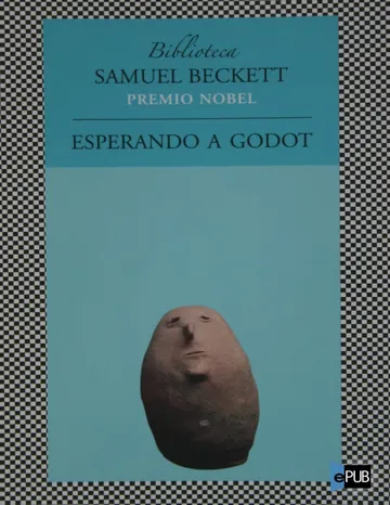 Esperando a Godot de Samuel Beckett, portada del libro