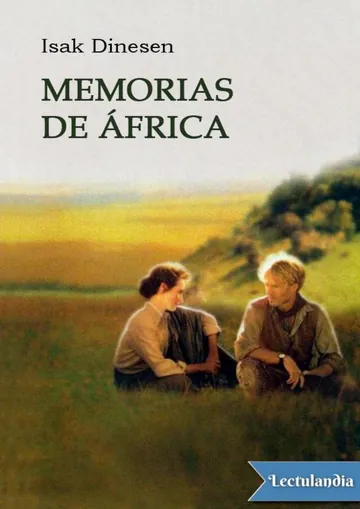 Memorias de África de Isak Dinesen, portada del libro