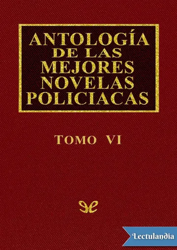 Antología de las mejores novelas policíacas - Vol. VI de AA. VV., portada del libro