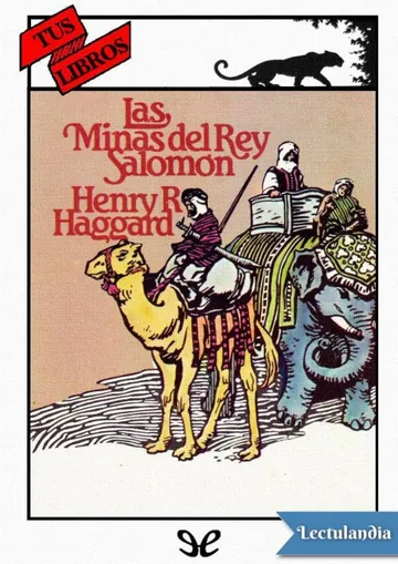 Las minas del rey Salomón (Ilustrado) de Henry Rider Haggard, portada del libro