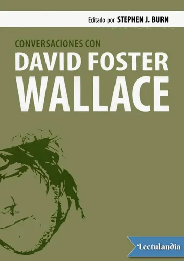 Conversaciones con David Foster Wallace de David Foster Wallace, portada del libro
