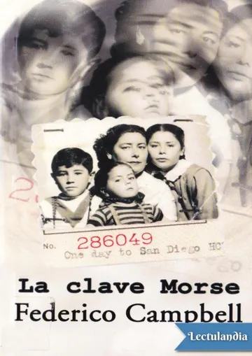 La clave Morse de Federico Campbell, portada del libro