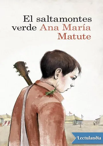 El saltamontes verde de Ana María Matute, portada del libro