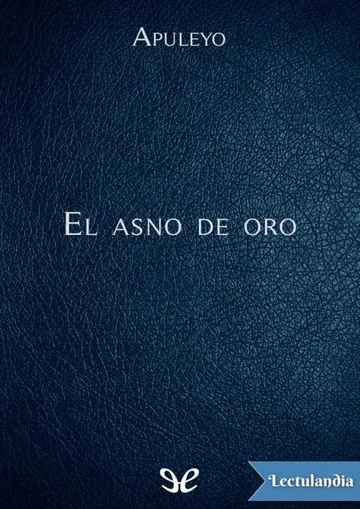 El asno de oro de Lucio Apuleyo, portada del libro