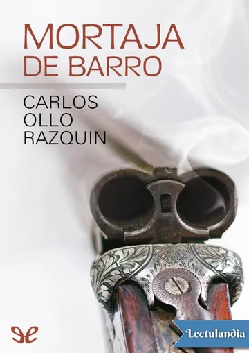 Mortaja de barro de Carlos Ollo Razquin, portada del libro