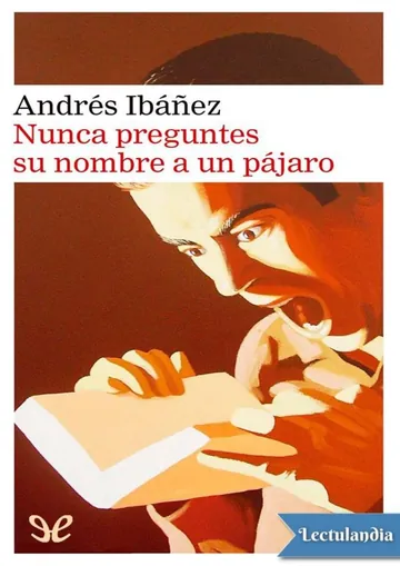 Nunca preguntes su nombre a un pájaro de Andrés Ibáñez, portada del libro