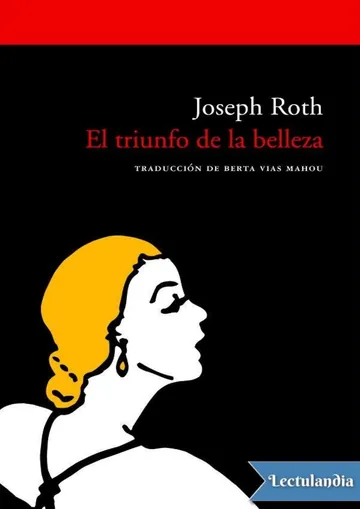 El triunfo de la belleza de Joseph Roth, portada del libro