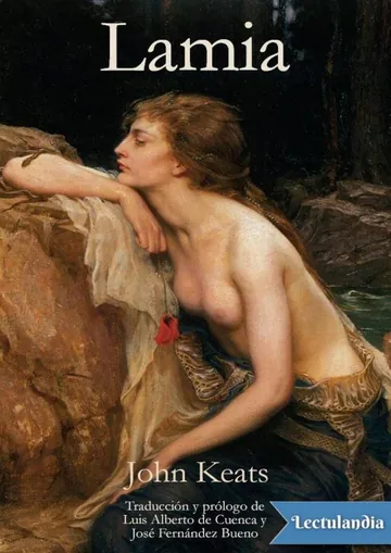 Lamia de John Keats, portada del libro