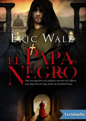 El Papa negro de Eric Walz, portada del libro