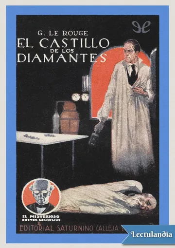El castillo de los diamantes de Gustave le Rouge, portada del libro