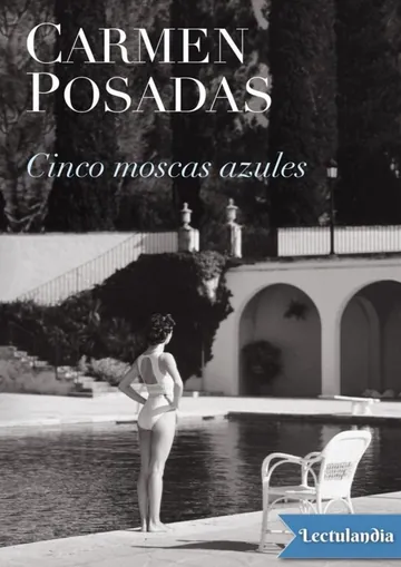 Cinco moscas azules de Naguib Mahfuz, portada del libro