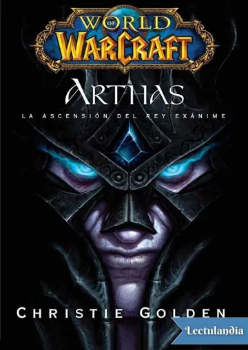 Arthas de Christie Golden, portada del libro