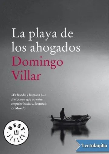 La playa de los ahogados de Domingo Villar, portada del libro