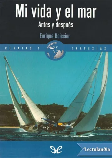 Mi vida y el mar de Enrique Boissier, portada del libro