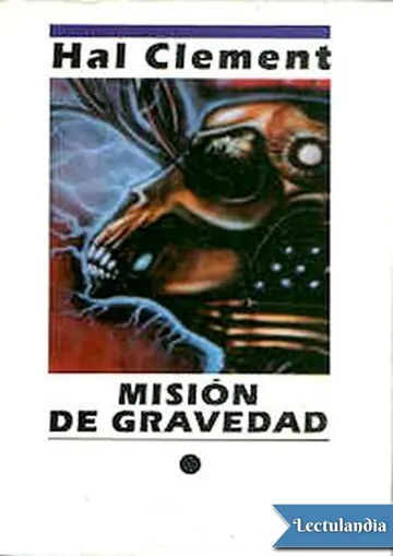 Misión de gravedad de Hal Clement, portada del libro
